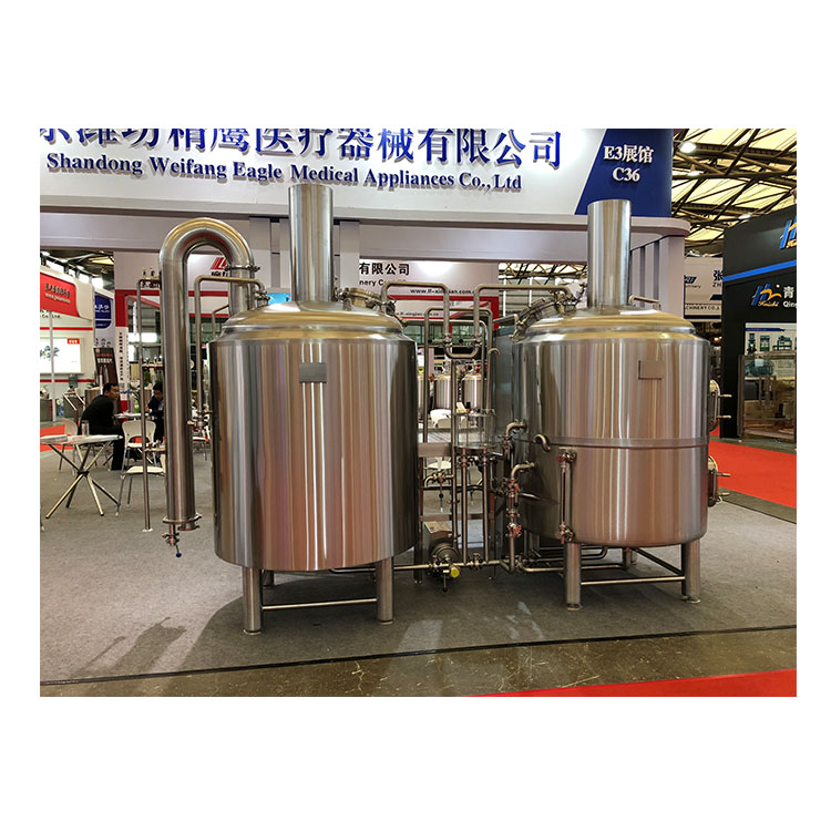 500L Steam heating beer brewery system Chinese suppliers ZXF
